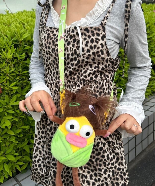 WEGO お野菜モンスターポシェット イエロー