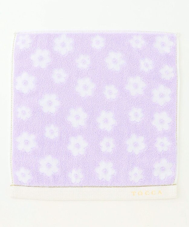 TOCCA SWEET FLOWER TOWELCHIEF タオルハンカチ ライラック系