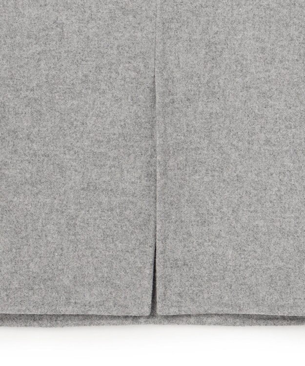 BEIGE， CHAMPIONNET  / ウールメルトン  Iラインスカート Gray