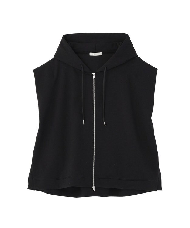 Green Parks フード付ベスト Black