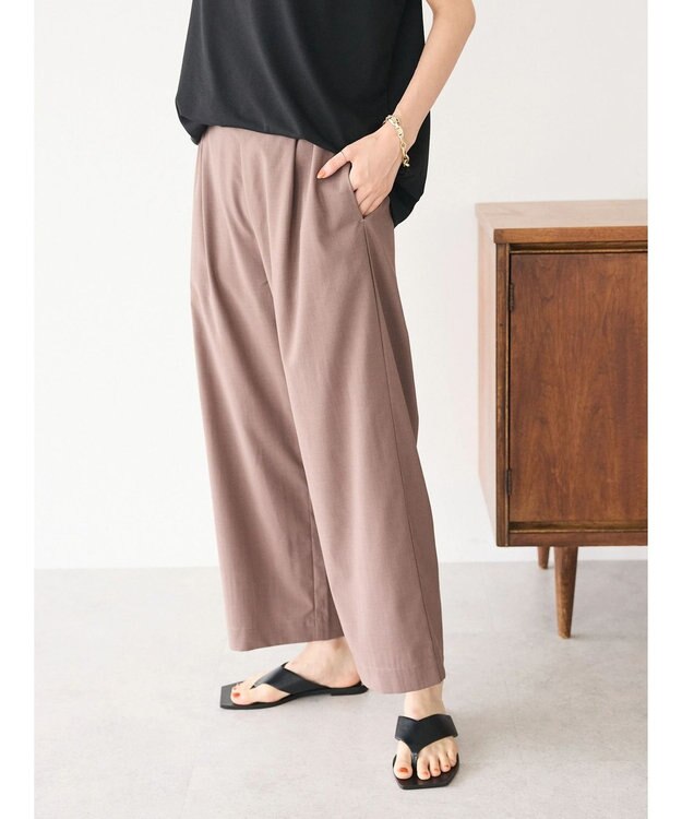 CRAFT STANDARD BOUTIQUE ポリトロイージーパンツ Mocha