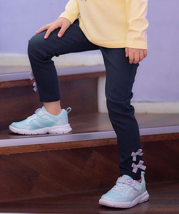 ANY KIDS 7days ガーリー パンツ ネイビー