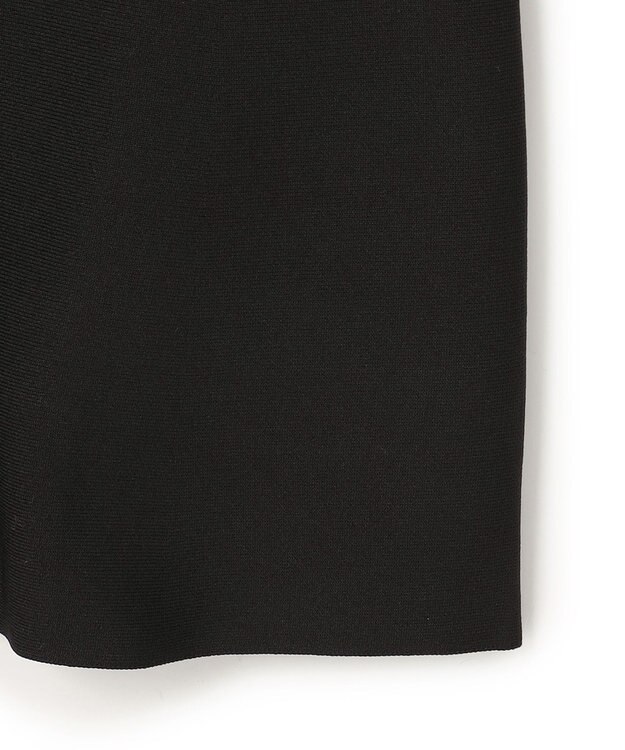 UNFILO BEAUTY FORM KNIT フレアスカート セットアップ グレージュ×ブラック