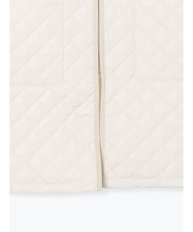 Te chichi キルティングミドルコート オフホワイト