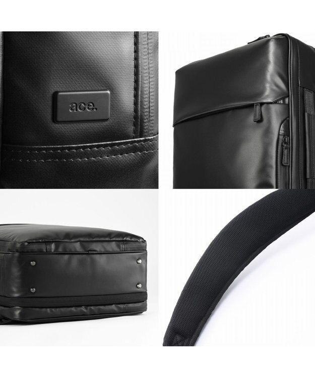 ACE BAGS & LUGGAGE ace. ガジエタブルWR2 ビジネスバッグ B4 14インチPC  68665 エース ブラック