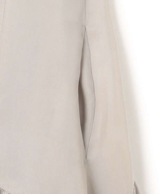 23区 【接触冷感性】フィブリルツイル キャミソールフレアワンピース ベージュ系