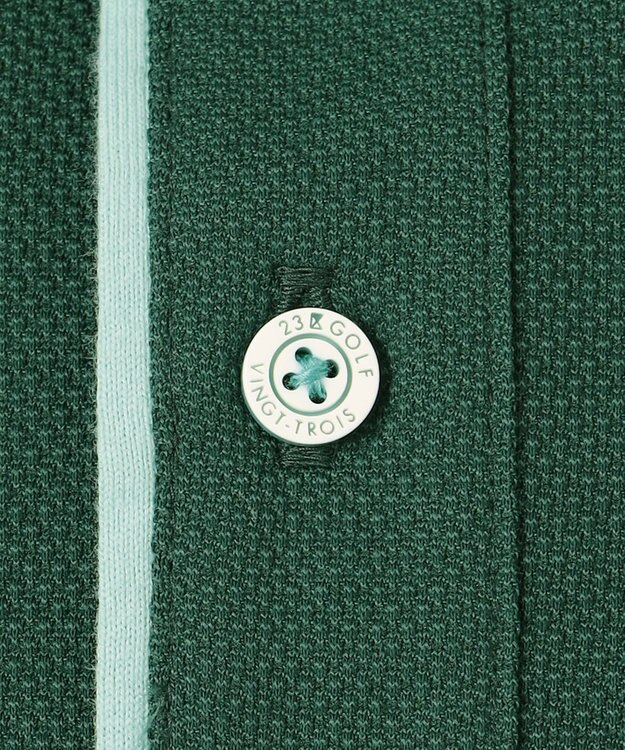 23区GOLF 新色追加！全色揃えたくなる逸品【MEN】【WEB限定/消臭/UV/吸汗速乾】カノコポロシャツ ダークグリーン系