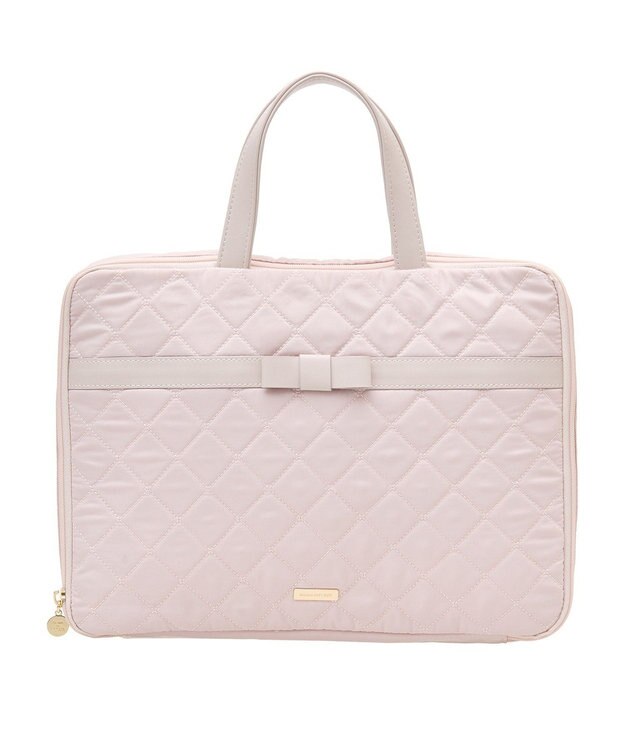 Maison de FLEUR オペラリボンキルトPCケース Pink