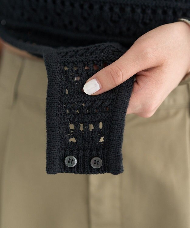 earth music&ecology クロエシェボディニットスーツ Black