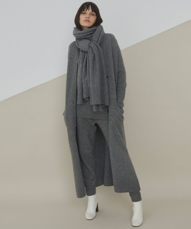 BEIGE， BRENON / ニットパンツ Stone