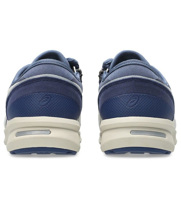 ASICS WALKING ハダシウォーカー レディース 3E相当 ネイビーブルー×オフホワイト