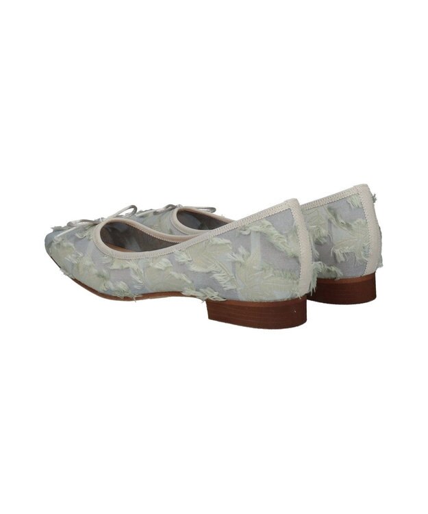 Bridget Birkin 【Bridget Birkin】シアージャガードパンプス ブルーコンビ