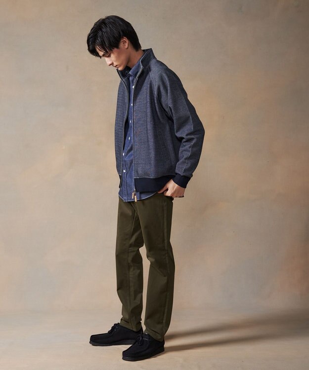 J.PRESS MEN フルジップトラックジャケット ネイビー系