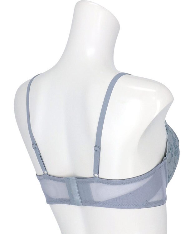 Wing ノンワイヤーブラ ここちよいつけごこち 気になる姿勢を意識しやすく 【キモチ上向きブラ】 ブラジャー KB7200 ウイング／ワコール グレイッシュブルー