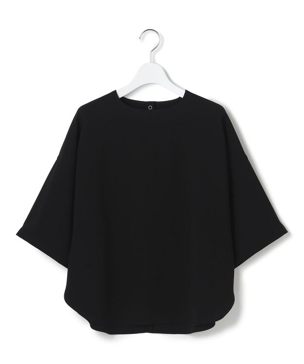 J.PRESS YORK STREET 【WOMEN】ドルマンシルエット ブラウス ブラック系