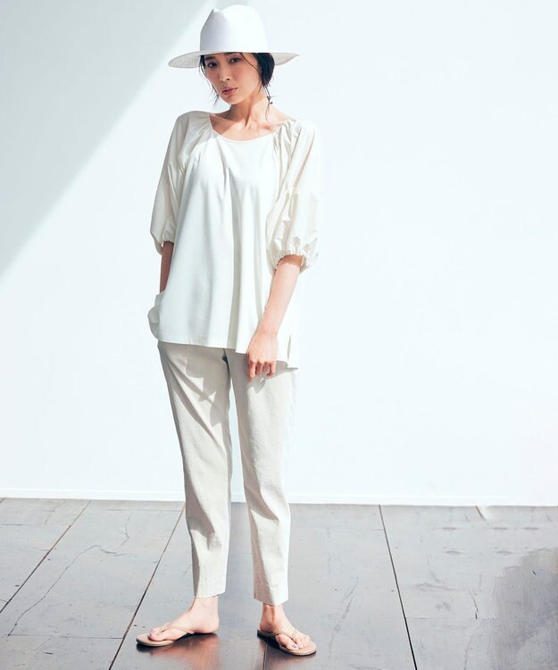 UNFILO マイビューティコンビ プルオーバー ホワイト系