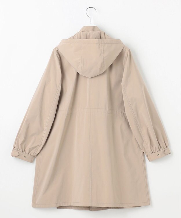 J.PRESS LADIES 【撥水・洗える】Artirosa スタンドカラー ロング丈 コート モカ系