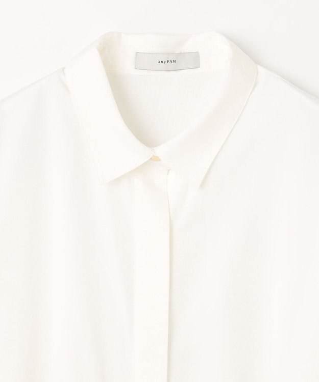 ANY L 【手洗い可能/抗菌防臭/UVカット/速乾】ロングシャツ オフ