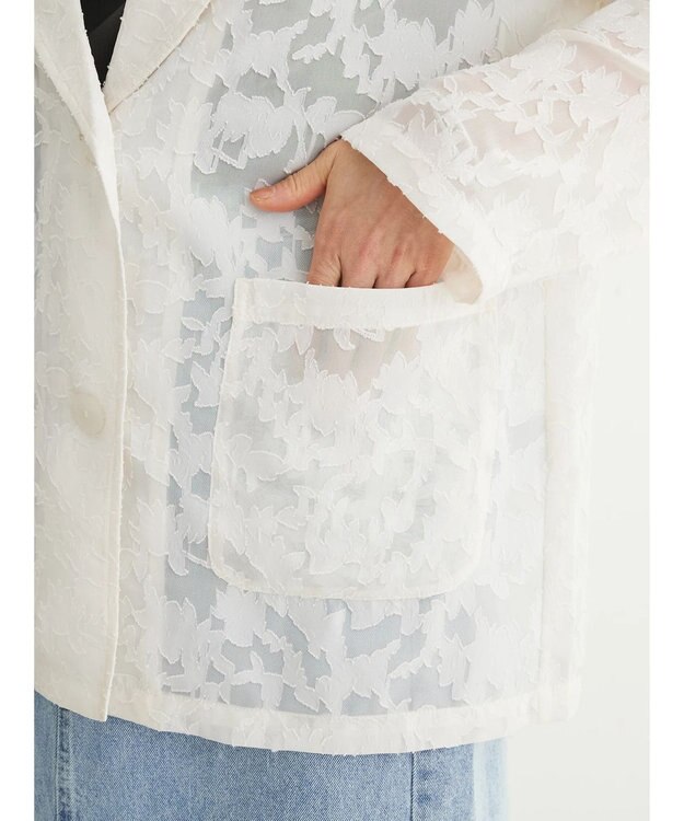 Green Parks ・ＳＵＧＡＲ　ＳＰＯＯＮ　シアージャカードジャケット Ivory