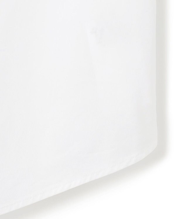 ICB 【洗える】コットンナイロンシャーティング ベーシックシャツ オフホワイト系