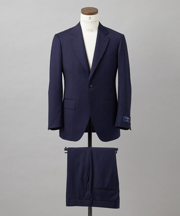 GOTAIRIKU 【Ermenegildo Zegna】TRAVELLER　スーツ（ネイビーストライプ） ネイビー系1