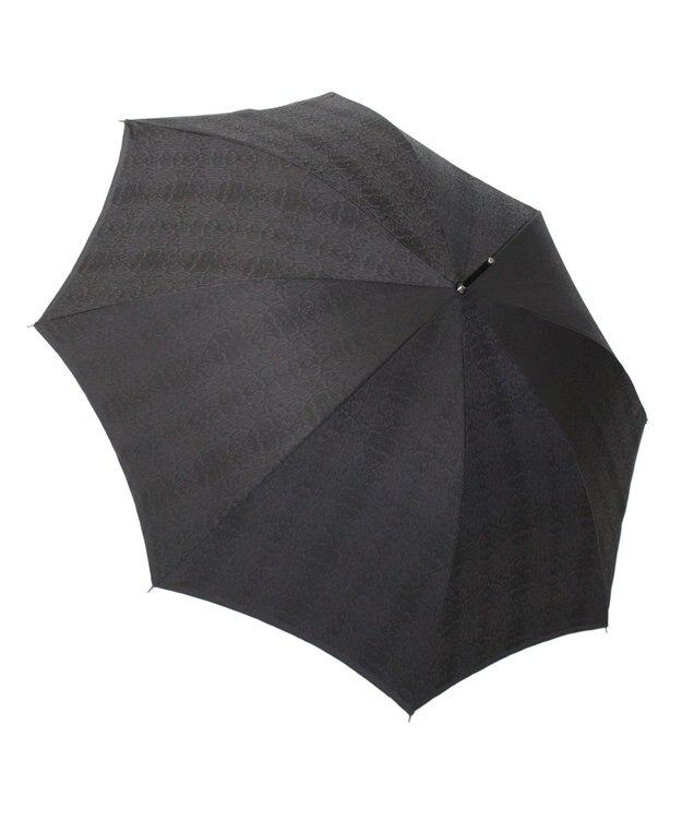 槇田商店 monotone パイソン ブラック 長傘 クロ