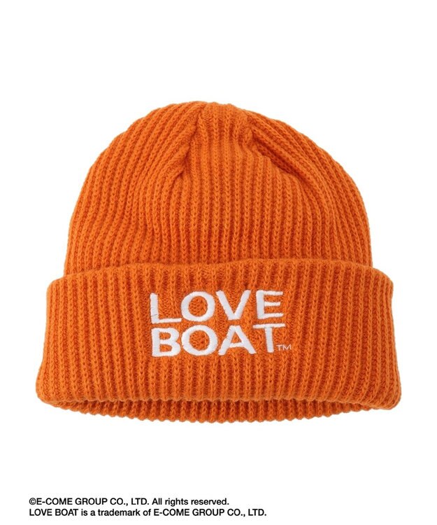 Green Parks ■ＬＯＶＥ　ＢＯＡＴ　ニットキャップ Orange