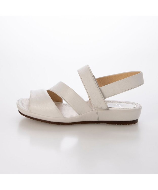 ing <ing>【WEB限定】ベルトデザインサンダル アイボリー