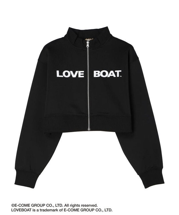 Green Parks ■別注　ＬＯＶＥ　ＢＯＡＴ　ショートトラックジャケット Black