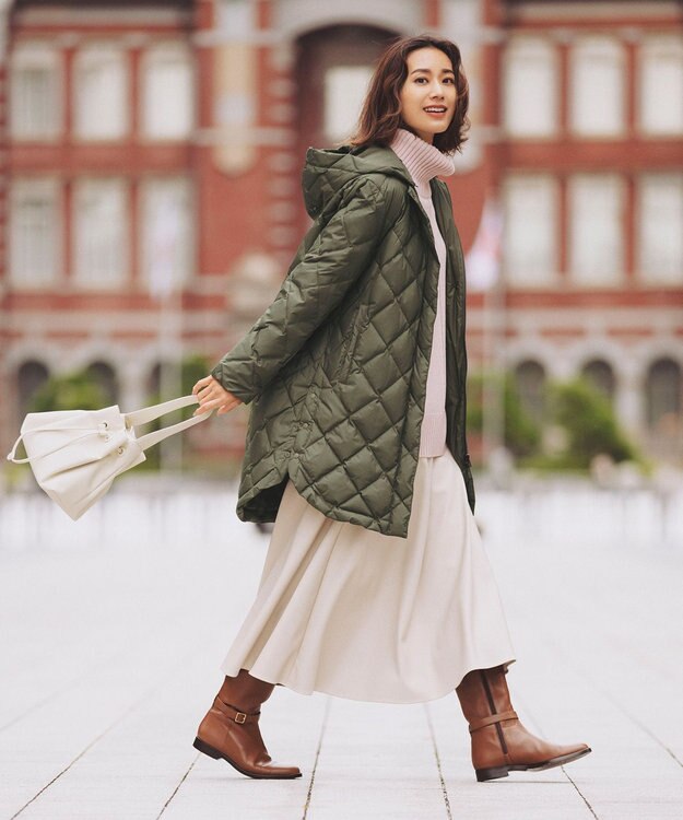 UNFILO 【洗える】マイニチカラー ニット ピンク系