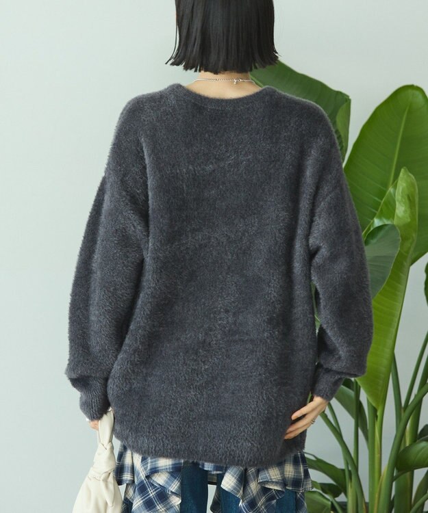 AMERICAN HOLIC フェアリーニットプルオーバー Charcoal Gray