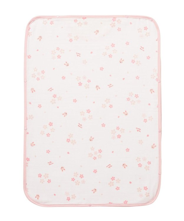 MIKI HOUSE HOT BISCUITS 【ミキハウス】 ガーゼスリーパー ピンク