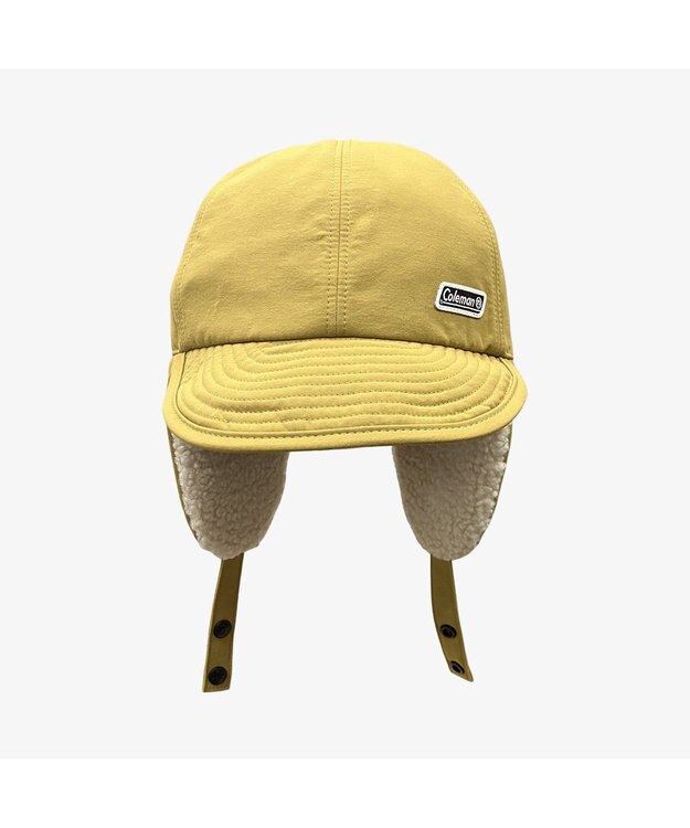 林八百吉商店 Coleman ボアリサイクルフライトキャップ マスタード
