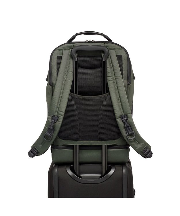 TUMI メンズ  ALPHA BRAVO 「インファントリー」ツー・イン・ワン・バックパック SPRUCE