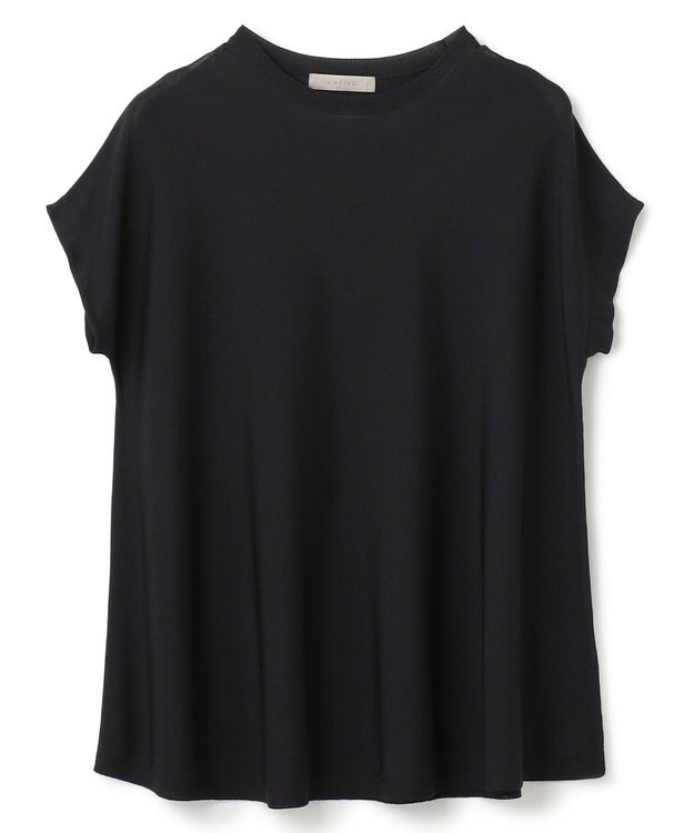 UNFILO スゴ機能 フレアニット ブラック