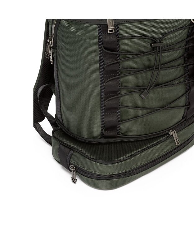 TUMI メンズ  ALPHA BRAVO 「インファントリー」ツー・イン・ワン・バックパック SPRUCE