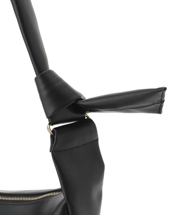 23区 ラウンド ショルダーバッグ ブラック系