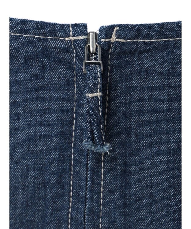 Green Parks ・ＥＬＥＮＣＡＲＥ　ＤＵＥウエストタックデニムワンピース Indigo