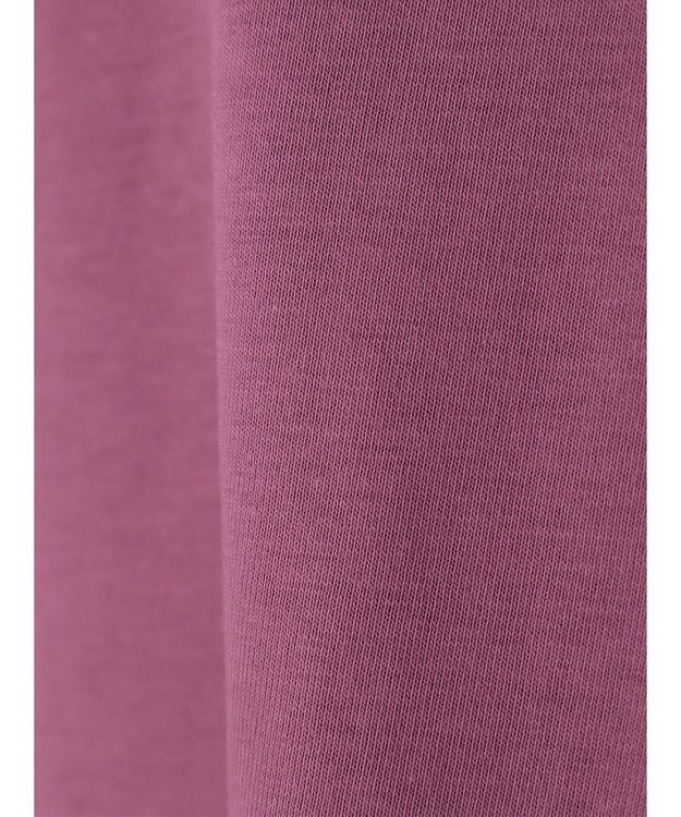 earth music&ecology ＢＯＸシルエットＴ（汗じみ防止） Purple