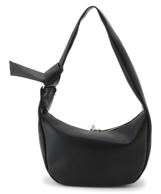 23区 ラウンド ショルダーバッグ ブラック系