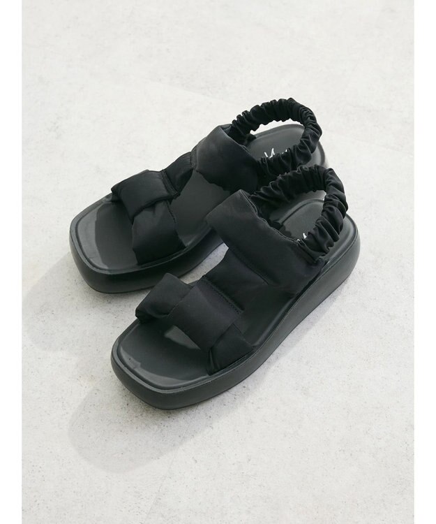 Green Parks ・ｒｉｃｈ　ｂｌｕｅ　ストラップサンダル