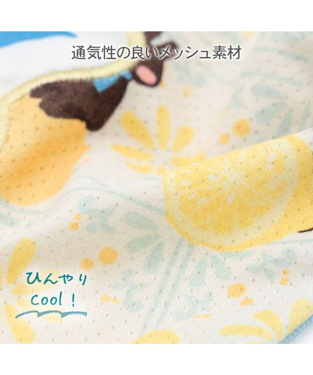 PET PARADISE リサとガスパール エコメイド シトラス タンクトップ 中型犬 大型犬 ホワイト×ブルー