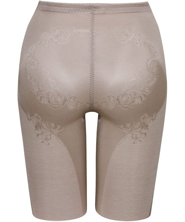 Wing ガードル フルロング丈 【スリムアップパンツ】 はいて歩いてエクササイズ KQ0823 ウイング／ワコール サンドベージュ