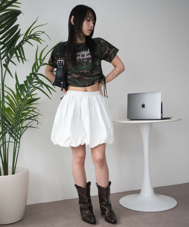 WEGO ロゴサイドドロストちびT 柄1