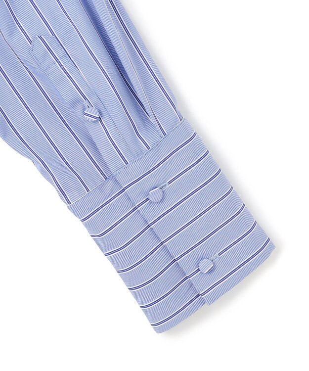 uncrave THOMAS MASON ドレスシャツ ブルーストライプ