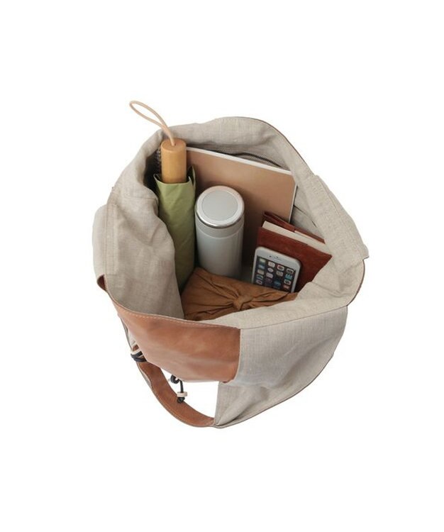 genten ピアット　大 ダークキャメル