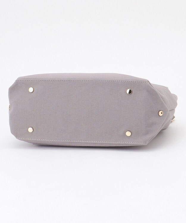 J.PRESS LADIES 【2way・撥水】キャンバス トート バッグ グレー系
