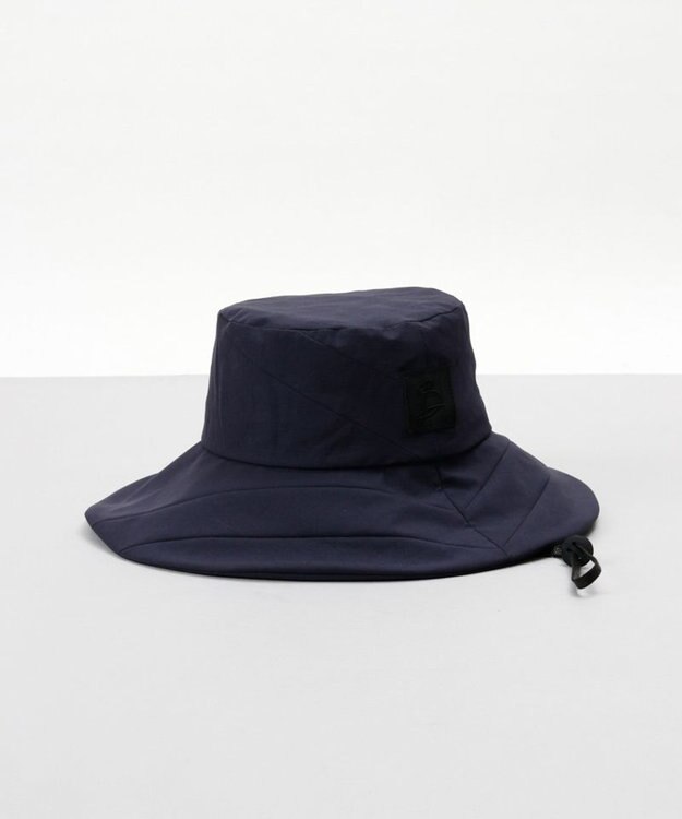 AURORA 【 Beaurance （ビューランス）】ワッペン付き切り替えアドベンチャーハット ネイビー