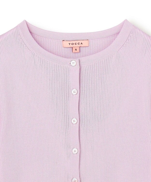 TOCCA HALF SLEEVE AJISAI ボレロ ライラック系