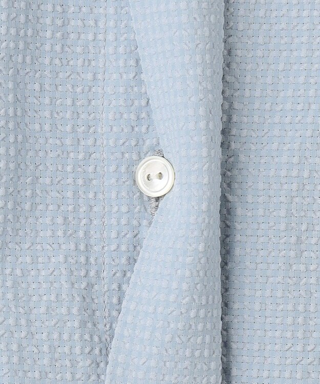 組曲 S 【WEB限定カラー・洗える】サッカーストレッチ ワンピース 【WEB限定】サックスブルー系9